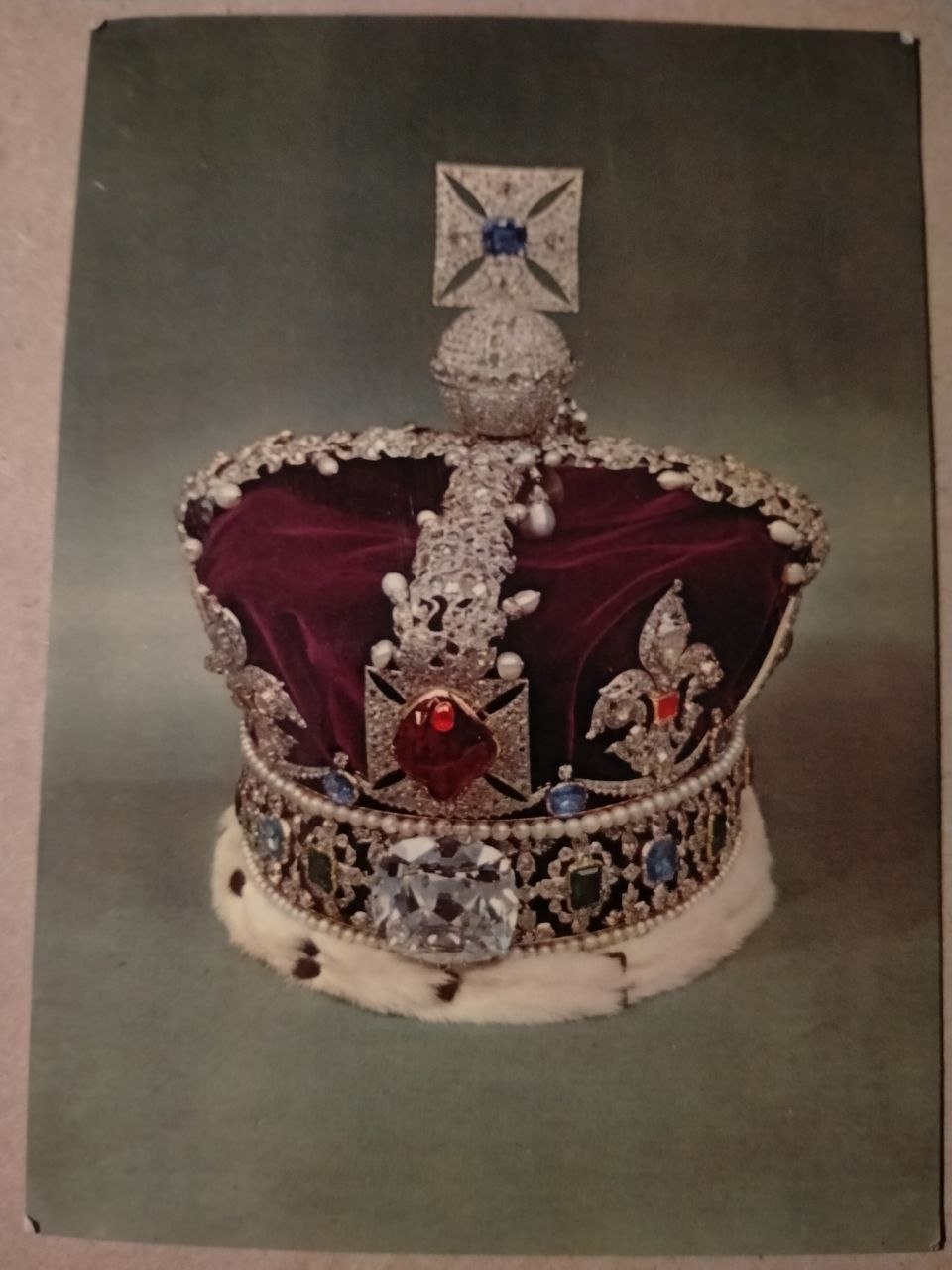 Post Card , Imperial state crown