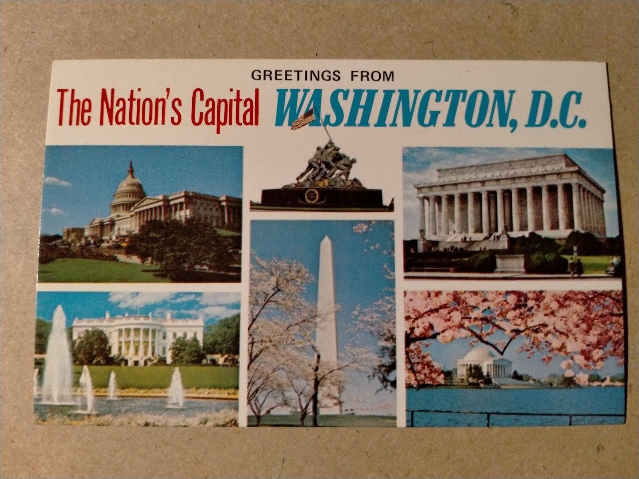 Post Card , WASHINGTON