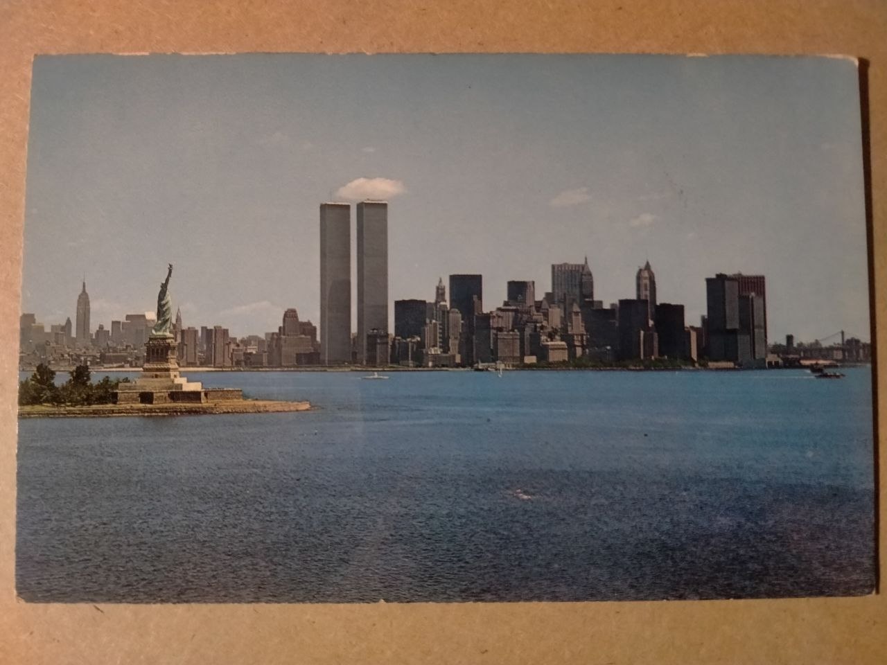 Post Card , The Statue of Liberty