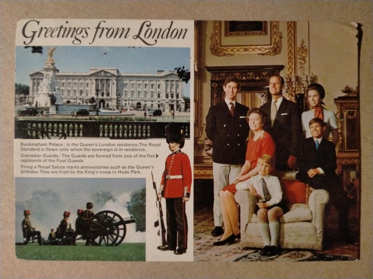 Post Card , THE ROYAL FAMILY