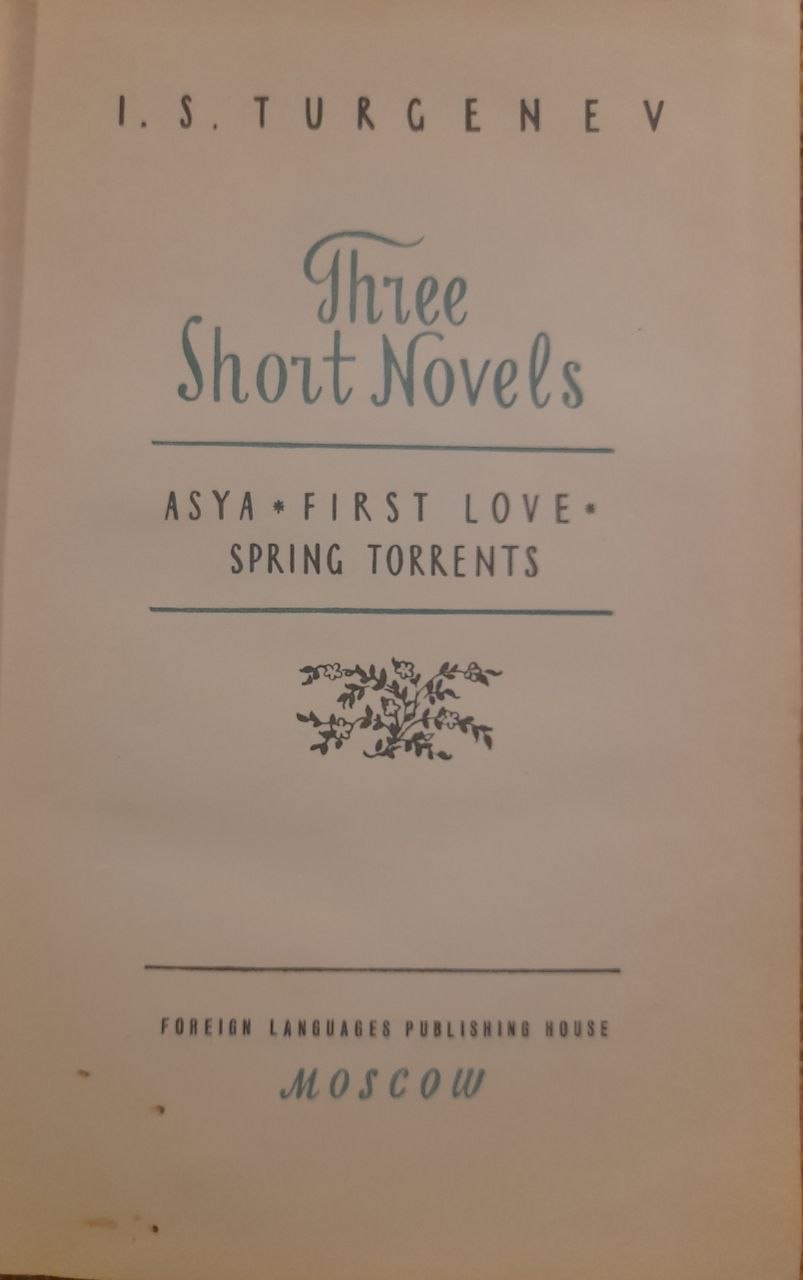 Three short novels