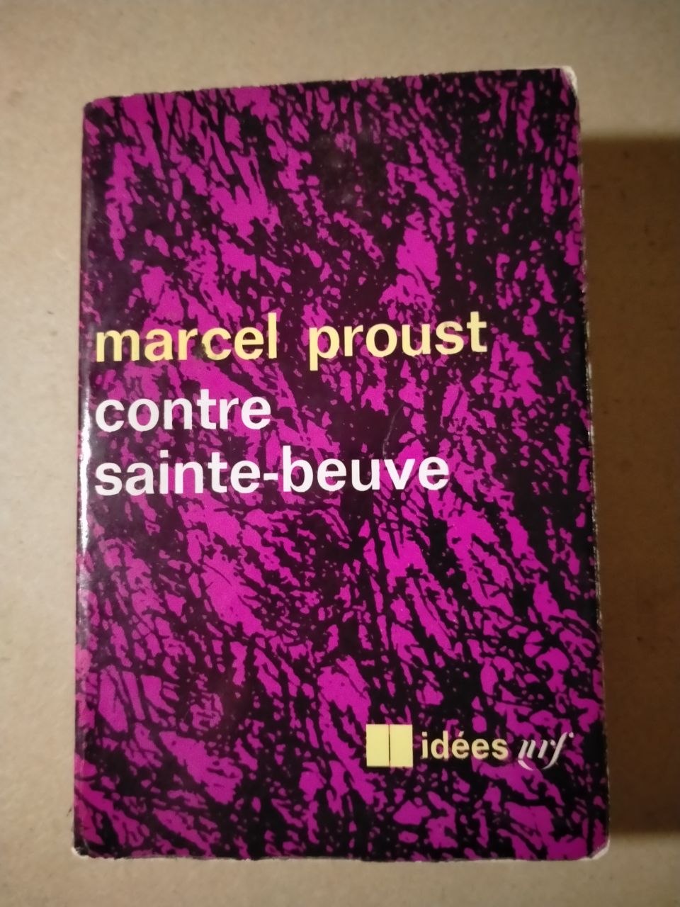 Contre Sainte-Beuve