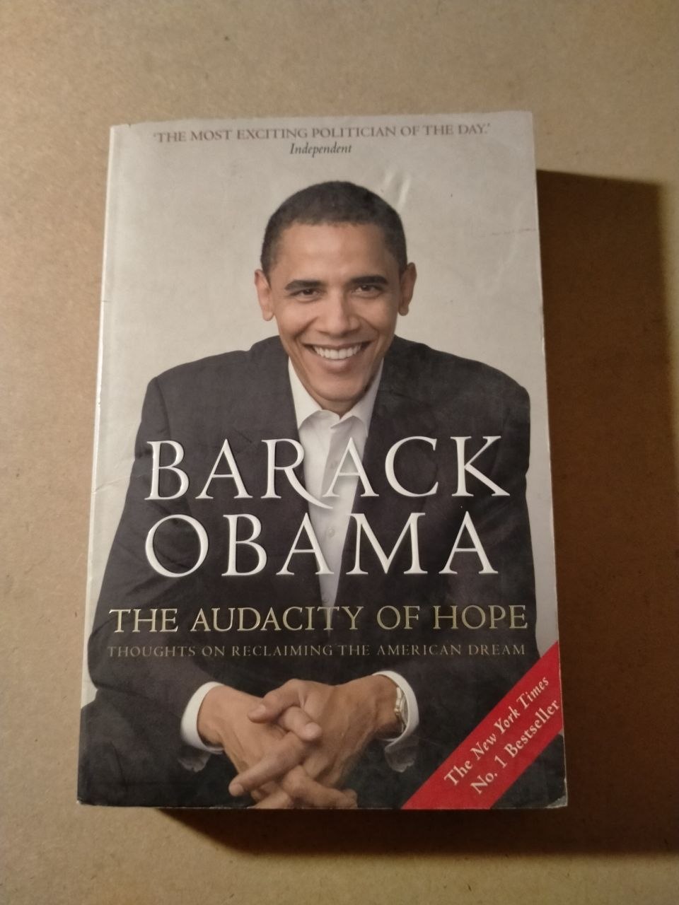 The Audacity of Hope: Thoughts on Reclaiming the American Dream
