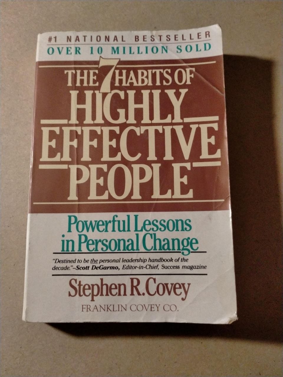 The 7 Habits of Highly Effective People: Powerful Lessons in Personal Change