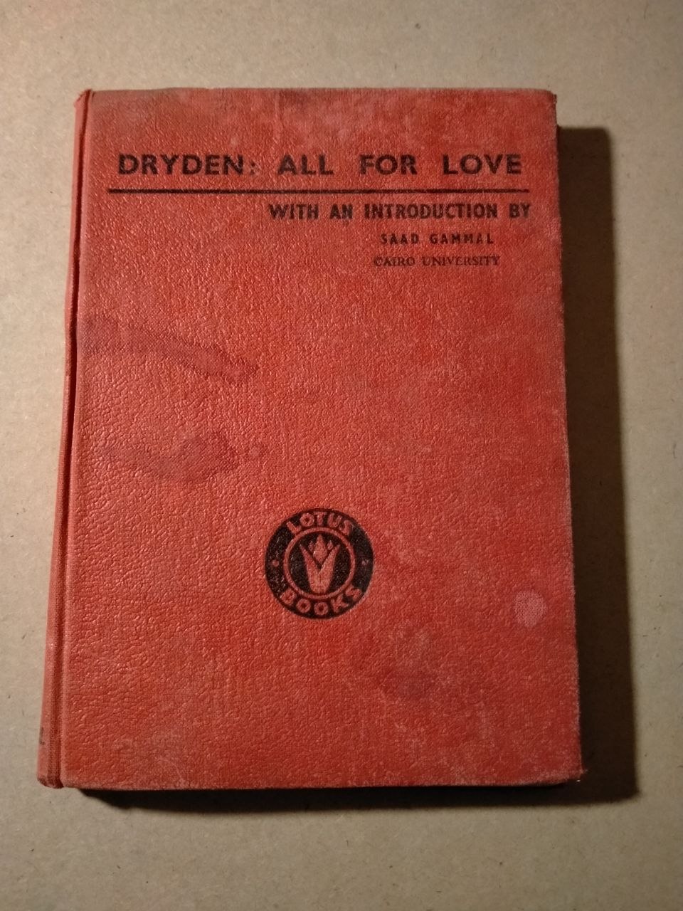 All for Love, or, The World Well Lost